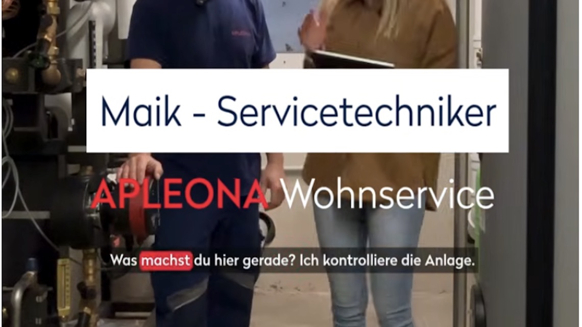 Apleona Wohnservices -  Interview  ServicetechnikerMaik
